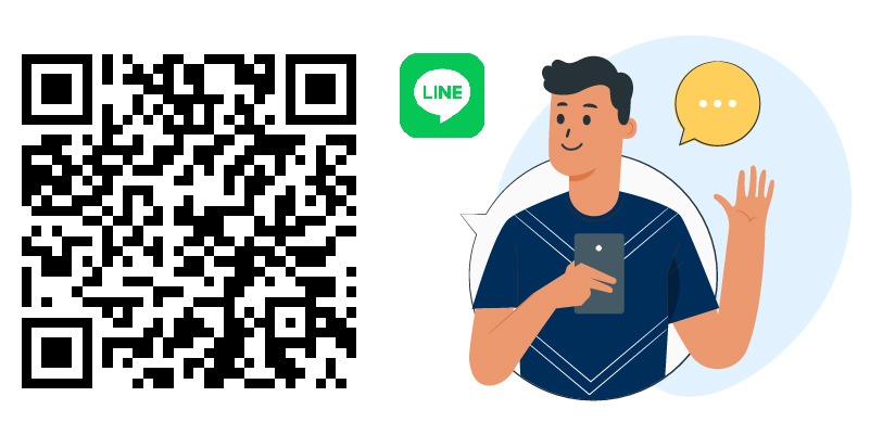 scan QRCode become our line friend